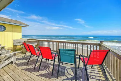 Image de Parfait Cottage Cosy Island pour les couples! Oceanfront Rodanthe, directement sur la plage