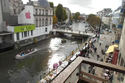 Image de Incroyable vue au coeur de Gand, bain à remous