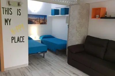 Appartement en bord de mer, rénové.