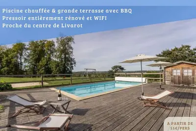 Image de Le Pressoir De Neuville En Plein Coeur Du Pays D'Auge Avec Piscine CHAUFFÉE