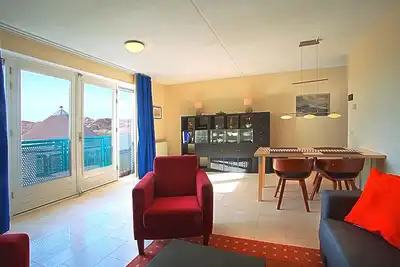 Image de Appartement moderne avec vue sur les dunes à 350m du parking WiFi Mer du Nord