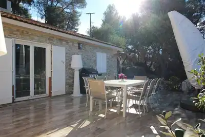Image de Sur les hauteurs de Nice, belle villa idéale en famille ou entre amis