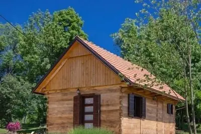 Image de Maison de vacances dans Rakovica avec terrasse, Wifi, Machine à laver (4488-2)