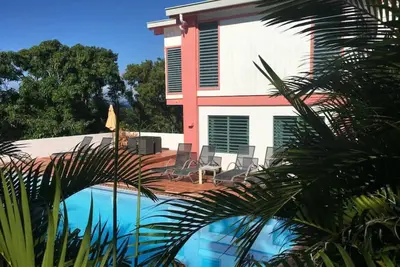 Image de Sandia Beach House: Promenade à la plage, piscine, Ac, les travaux!