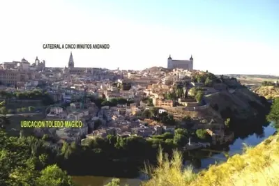 Image de Maison (location complète) Toledo Magico pour 4-6 personnes. Animaux admis Garage