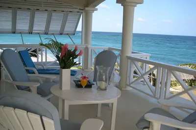 Image de Inchcape Seaside Villas directement sur Silver Sands Beach - House Sunset Upstairs