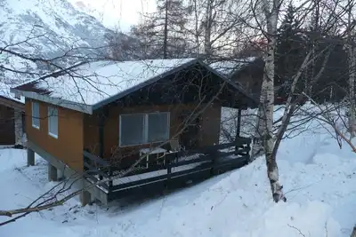 Image de Chalet indépendant sur les pistes et à proximité du village, pour les sports d'hiver et les vacances d'été