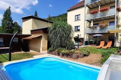 Image de Appartement avec jardin et piscine