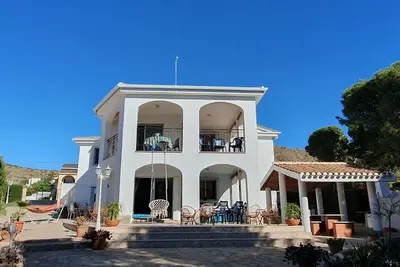 Image de Villa, La Azohia rez-de-chaussée, jardin 6/10 personnes 400 mètres plage