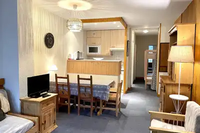 Image de 2 pièces 6 personnes au centre de Tignes Val Claret