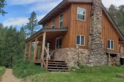 Image de Timber Valley Cabin Off grid refuge isolé, à environ une heure de Denver