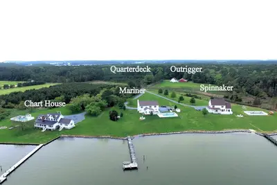 Image de Mariages / Réunions / Retraites corporatifs et privés 22 Acre Chesapeake Waterfront Estate
