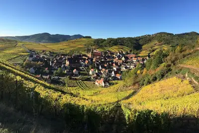 Image de Logement de 100 mètres carrés au cœur du vignoble à 7 km de Colmar