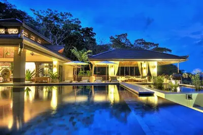 Image de Villa de Agua: Villa balinaise ultra-luxueuse avec vue sur l'océan et 4 chambres principales!