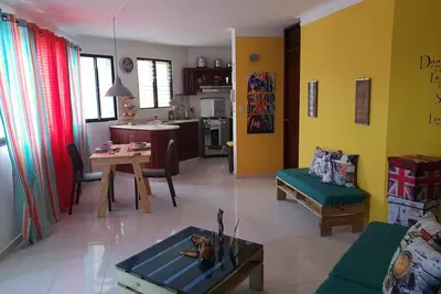 Image de Superbe appartement 1 chambre prêt pour votre visite à Santiago! Près de tout! !
