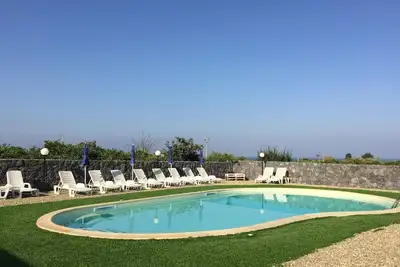 La Maison Rustique Pozzillo-Acireale Avec Piscine PARTAGÉE
