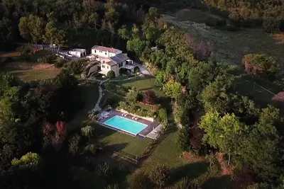 Image de Maison de campagne avec 3 appartements-piscine privée-en bord de mer. Parc Naturel du Monte. Bartolo