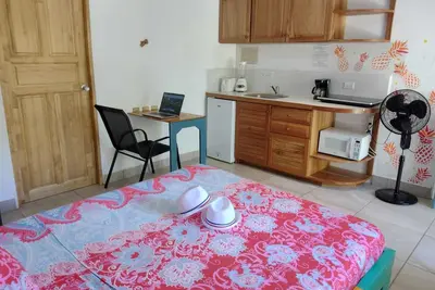 Maison Ceiba - Habitación Ceiba Roja / Cuisine privée