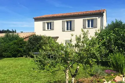 Maison avec vue sur le Mont Ventoux