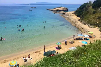 Image de Appartements Céphalonie: studio, jardin fruitier, dernier étage: sentez-vous le goût frais de la Grèce!