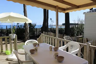 Image de « La mer sinon rien » - Mobilhome Vue Mer Camping du Conguel 4*