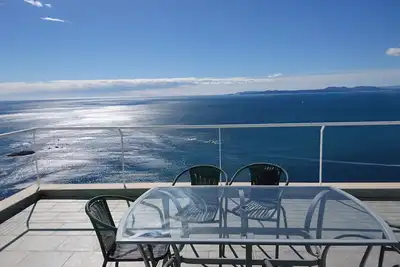 une vue mer epoustouflante.