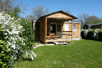 Image de La Noix de Pécan'y -  Mobil home Look  Chalet \"Le Herisson\" -