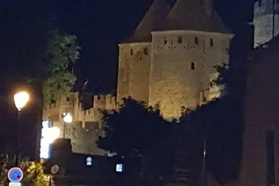 Image de Charmante maison de ville face à la Cité de Carcassonne