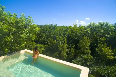 Image de ★★★★★ Piscine privée sur le toit!