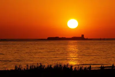 Couchers de soleil spectaculaires sur la ligne de front