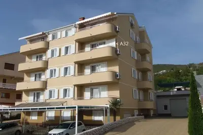 Appartement dans Dramalj avec vue mer, Balcon, Climatisation, Wifi (4623-6)