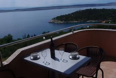Appartement dans Dramalj avec vue mer, Balcon, Climatisation, Wifi (4623-12)