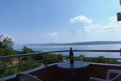 Image de Appartement dans Dramalj avec vue mer, Balcon, Climatisation, Wifi (4623-1)