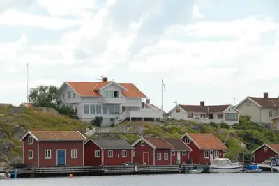 Image de Maison de rêve sur la côte ouest, vues fantastiques, quai et maison de bateau