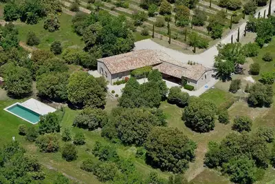 Image de Charmante Maison indépendante en pierre, piscine chauffée, vue sur la montagne