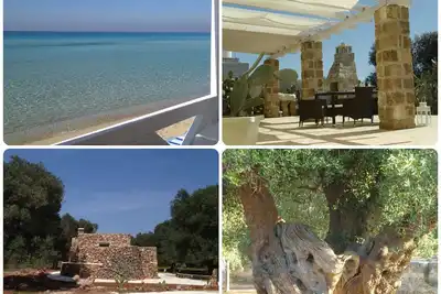 Image de Villa de style avec vue imprenable sur les oliveraies mer Ionienne