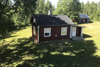 Image de Charmiges à la maison du lac à la ferme Söderlund près de la frontière norvégienne