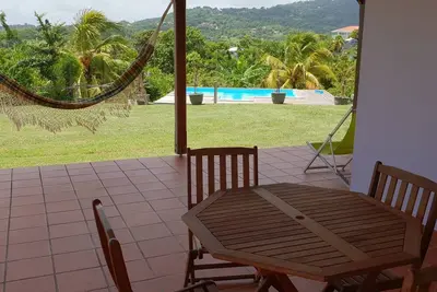 Villa  avec Piscine  sud Martinique entre montagne et mer