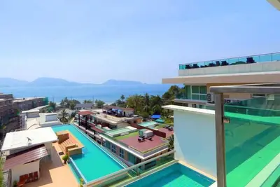 Image de 3 chambres vue mer appartement Patong