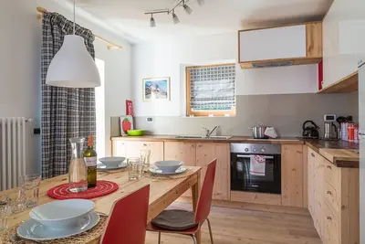 Image de Appartement au pied de Marmolada avec une vue fantastique