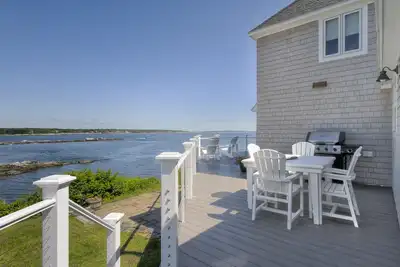 Image de Parfait Cottage Maine avec l'océan et des vues spectaculaires de phare