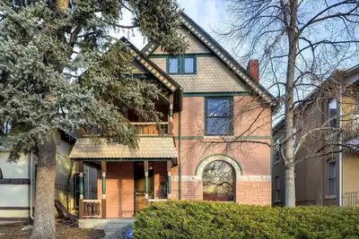 Image de Belle maison historique victorienne. Centre-ville de Denver, marchez tout 2