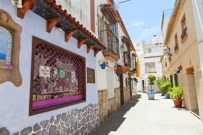 Studio dans la vieille ville avec Wifi et clima, Centre-ville d'Estepona, Trois minutes de la plag