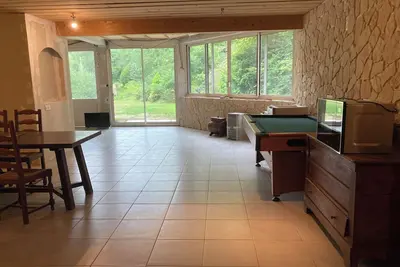 Image de Chalet, chambre trappeur, rez de jardin à Bréviandes