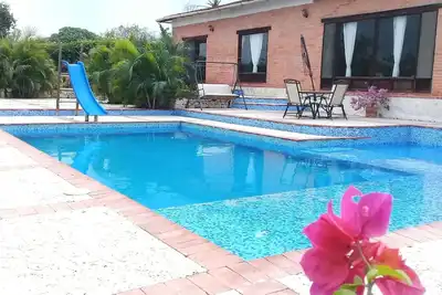 Image de Villa avec piscine à louer près de Carthagène, Colombie.