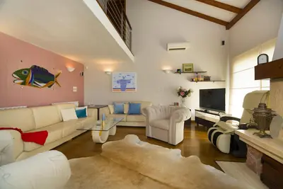 Image de Villa Domus Dominique, oasis de rêve, villa paisible et tranquille avec piscine extérieure