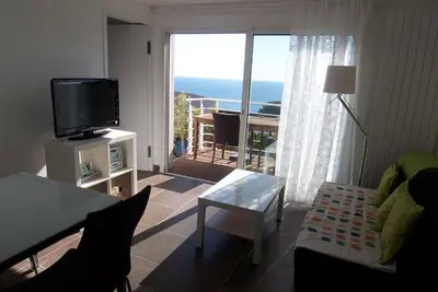 Image de Sète, magnifique vue mer, terrasse en teck, clim, parking