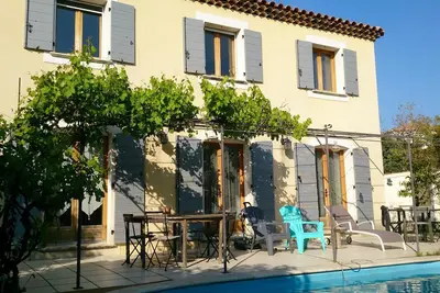 Image de Villa type Bastide Provençale 8 personnes -prêt de vélos-lits faits à l'arrivée