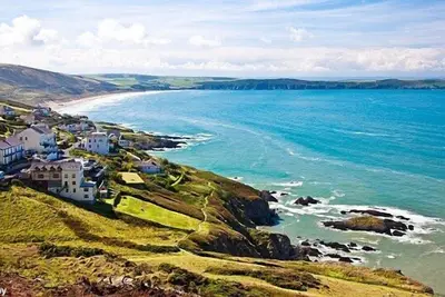 Image de Emplacement du centre du village, Ă 2 minutes Ă pied de la plage de Woolacombe