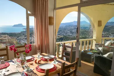 Image de Casa Inca, villa toute l’année sur Moraira avec piscine chauffée, vue imprenable